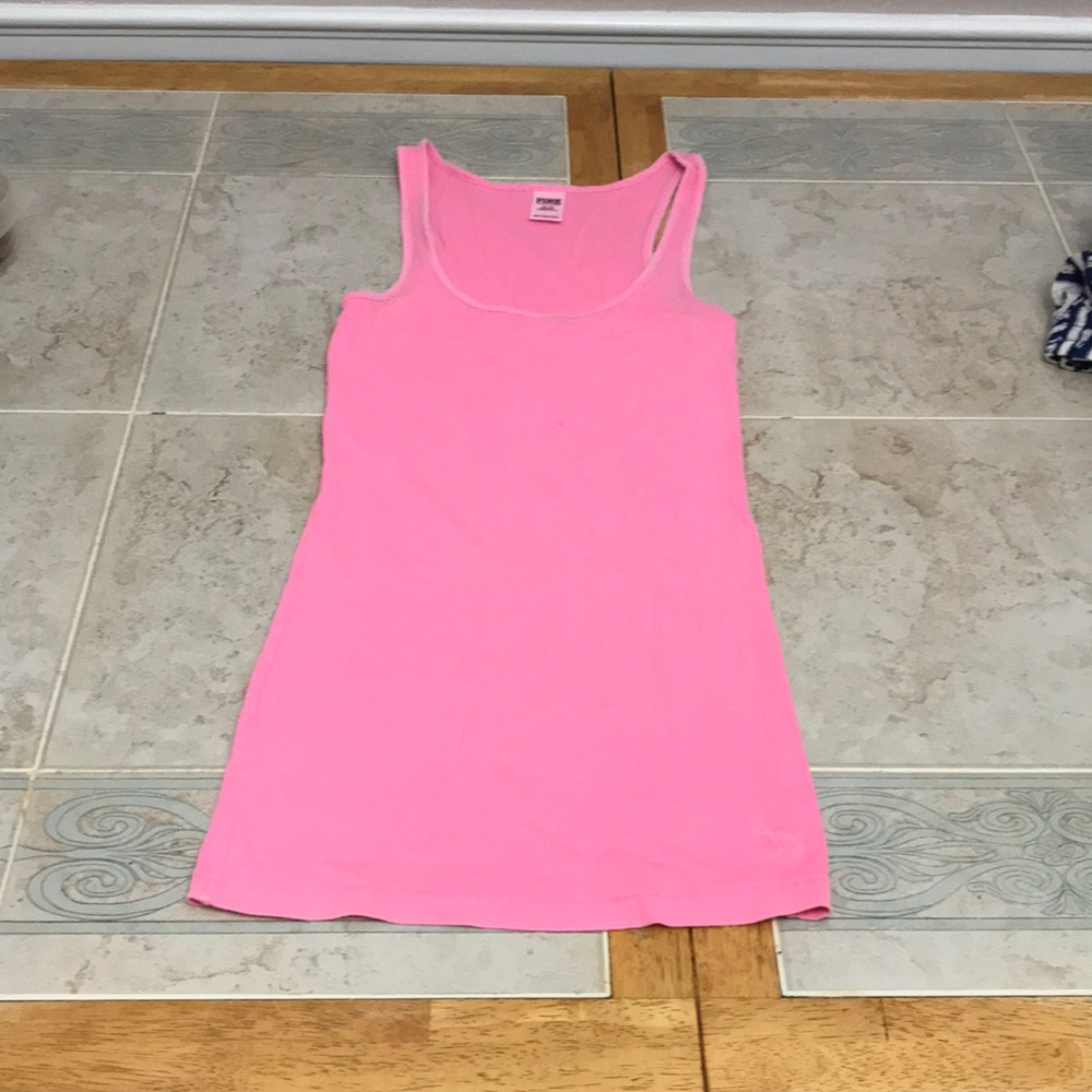 PINK  Victoria’s Secret longer length tank top